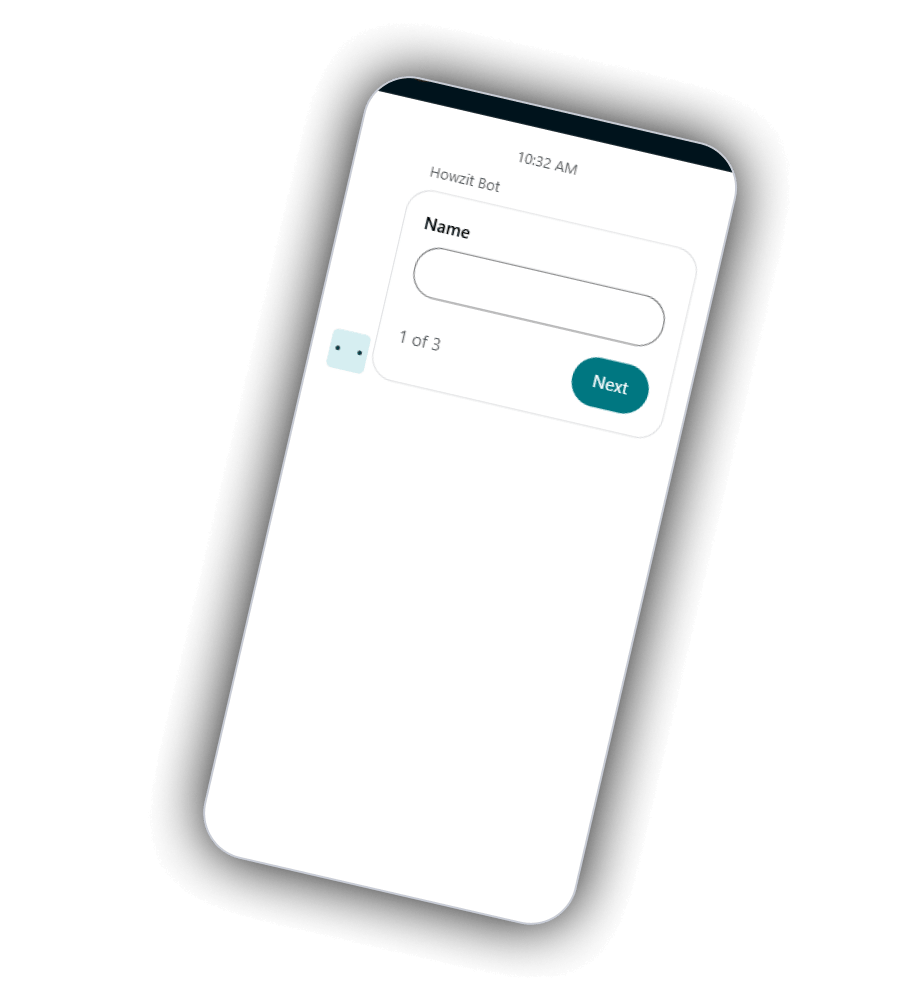 Howzit Casino contact us and support desk interface